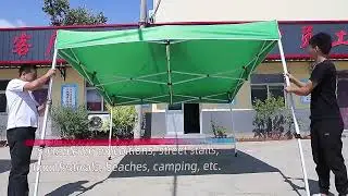3x3 pop up folding steel frame gazebo canopy tent