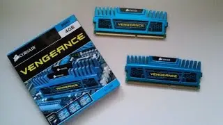 Corsair Vengeance 4GB DDR3 Ram Unboxing