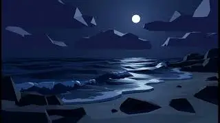 calm sea waves shore ambience