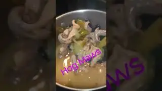 1st time cooking hog Maws. They were delicious
