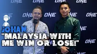 Johan Gazali to get back on track at ONE 168, knows Malaysia has his back
