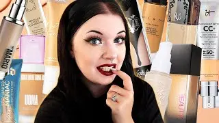 Ranking ALL of the Foundations In My Makeup Collection!