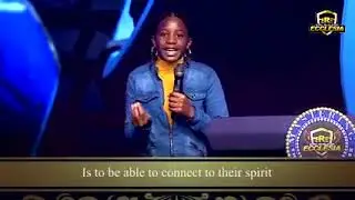 Pastor daughter Sunesis Anosike:  message don't fear Satan he a creation of God