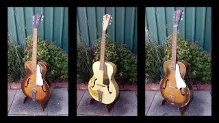 3 Historic Australian Archtop Guitars