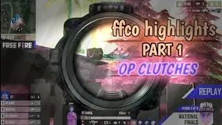 FFCO HIGHLIGHTS || PART 1 || OP CLUTCHES AND HEADSHOTS ..#auesports