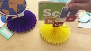 Science Party Decorations Honeycomb Centerpieces 3D Table Decor REVIEW