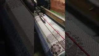 premium quality fabric Jamdani chador making power loom Tangail textile industry
