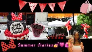 Vlog: Summer diaries😫🎀Addys 5th birthday party!Special guest on the VLOGGY vlog🤭😱