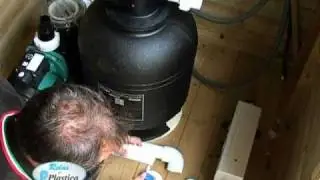 How to install a Wooden Pool Part 12/13 - The Filtration System - DIY