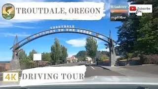 Troutdale, Oregon | 4K 🚘 Driving Tour