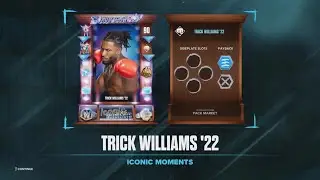WWE 2K24 Iconic moment pull Diamond Trick Williams '22