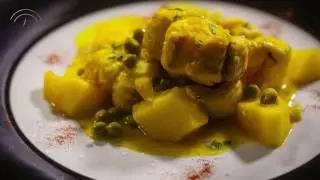 Biblioteca de la Gastronomía Andaluza: Cazón en salsa amarilla (Huelva)