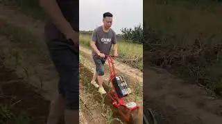 New energy electric weeding and trenching machine Electric weeding machine save time.
