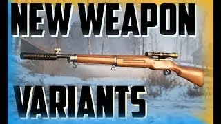 BATTLEFIELD 1: New Weapon Variants! Silenced Sniper, Scoped Assault Carbine