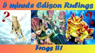 5 Minute Edison Rulings | Frogs #1