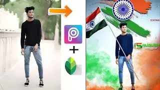 15 August Photo Editing in Android Mobile || Picsart Photo Editing in Hindi