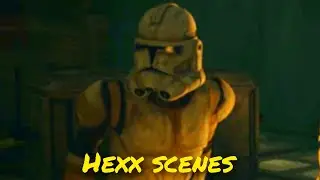 All clone trooper Hexx scenes - The Bad Batch