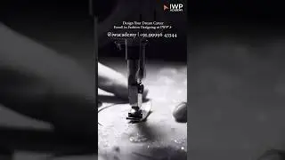 Design Your Dream CareerEnroll in Fashion Designing at IWP✨