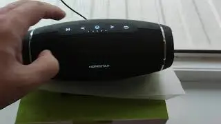 Работа радио на колонке Hopestar H27