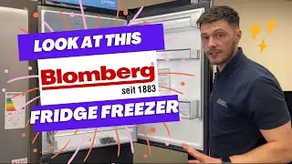Take a look at this Blomberg KGM4663G graphite frost free fridge freezer