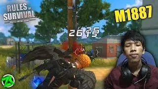 M1887 + BARRETT DOUS FT PUSABAY / Rules Of Survival: Battle Royal #Ep254