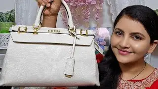 Guess luxury handbag 👜 review | RARA | myntra bag haul |