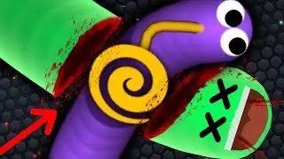 Slither.io Best Trolling Gameplay Never Mess With Tiny Snakes Epic Slitherio Funny Moments