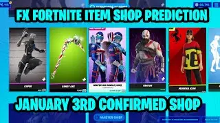 January 3rd 2024 Fortnite Item Shop CONFIRMED / Fortnite Early Item Shop Prediction January 3rd