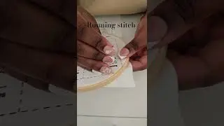 How to Do the Running Stitch | Hand Embroidery Tutorial