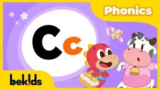 Letter Cc | cow cake candy | Phonics Song | Learn ABC | Nursery Rhymes | Kids Songs | Animal Cartoon