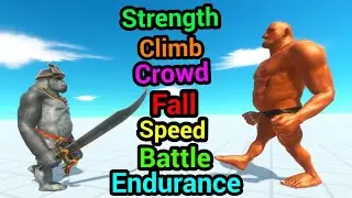 Battle Ability Scimitarilla vs Hill giant Animal Revolt Battle Simulator