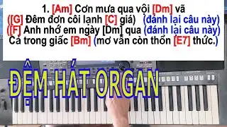 Hướng dẫn đệm hát organ Yêu Em Cả Trong Giấc Mơ điệu remix | Đăng Trung organ.0364274243
