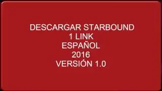 DESCARGAR Starbound ACTUALIZADO [1.0.5] [&Uacute;LTIMA VERSI&Oacute;N]
