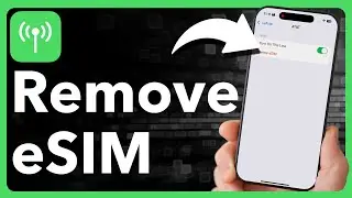 How To Remove eSIM On iPhone