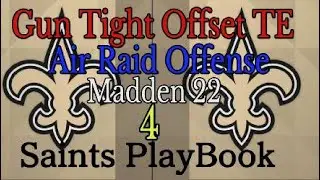 Sight Adjustments & Post Snap Reads Gun Tight Offset TE pt 4 Madden 22