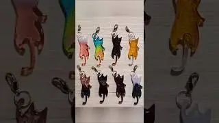 Making Resin Cat Charms