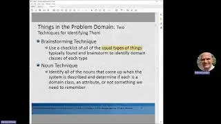 Mini Lecture on Domain Modeling