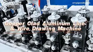 Copper Clad Aluminum Line & Wire Drawing Machine.