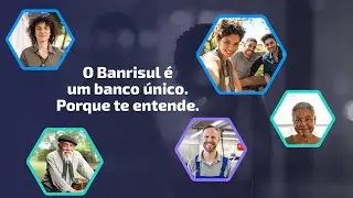 O Banrisul &eacute; um banco &uacute;nico. Porque te entende.