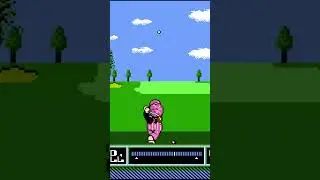 OH SHOOT NUGGETS! I&rsquo;M IN THE ROUGH #golf #nes #mario #mariogolf #funnyclip #gameplay
