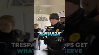 Полицейские, вторгшиеся на чужую территорию, получают то, что заслужили 🤯