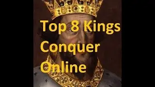 Conquer Online - Top 8 King Accounts