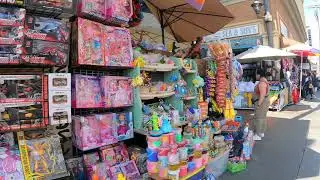 Los Angeles Fashion District walking tour￼