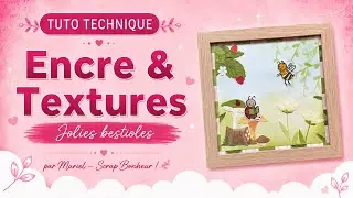 ✨ Jolies Bestioles : un cadre déco tout en encres & textures ✨
