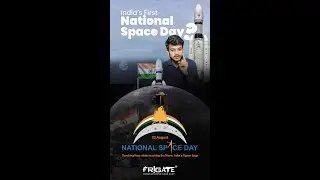 National Space Day 🇮🇳🚀 @ISRO