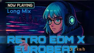 Retro EDM x Eurobeat Style Mix 2025(Driftcore/90s Drive Music/Night Drive Music/Synth/ Instrumental)