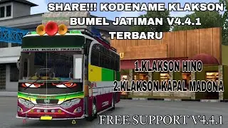 RILISS!!  KODENAME 2 VARIAN KLAKSON BUMEL TERBARU V4.4.1 🤩🤩 