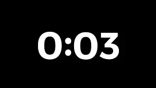 3 Seconds Timer with  