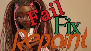 Fail Fix Doll Repaint // Your Little Kya