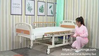 Manual Full Curve Nursing Bed from MedicalMGE com